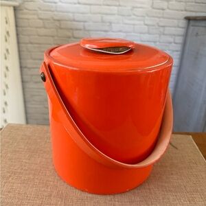 Vintage (as-is) Ice Bucket, vinyl